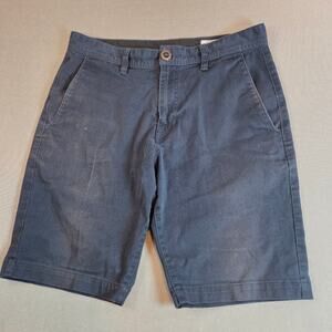 Volcom Frickin Modern Stretch Shorts Blue Size 31 Recycled Fabric Casual